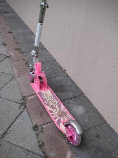 Girls Pink Scooter