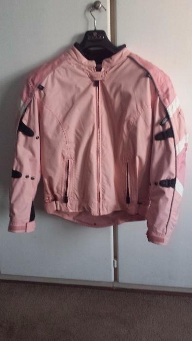 Biker Jacket - Pink Ladies Cortech – LG 12-14