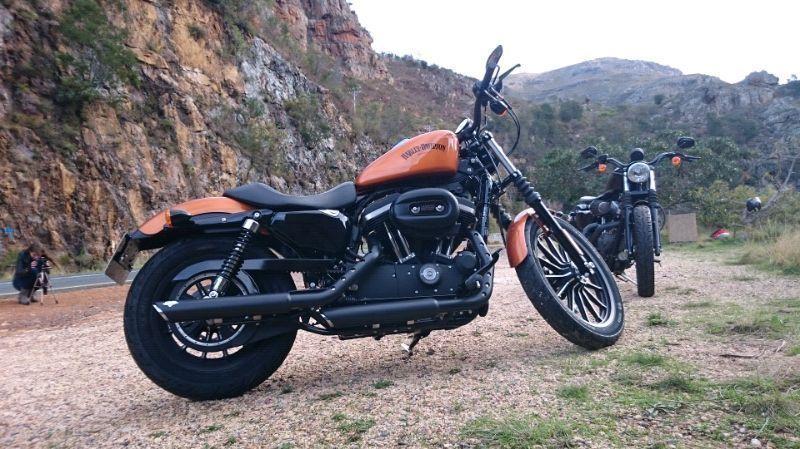 Harley Davidson 883 iron only 1450km foward controls and vince and hai