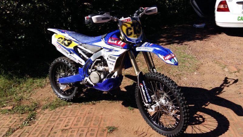 2014 YZ250F fuel injected with FX gearbox and plenty extras