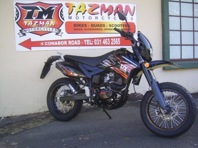 Puzey STX 200cc Motard/Trail @ Tazman Motorcycles
