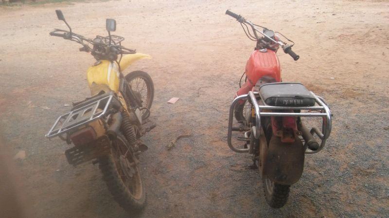 2 Yamaha AG 175cc Motorcycles