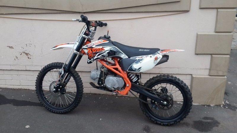 2014 Big Boy TTR125cc Zooka bike for sale by owner R8500 contact 084 314 4669