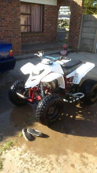 white yamaha 200cc blaster forsale