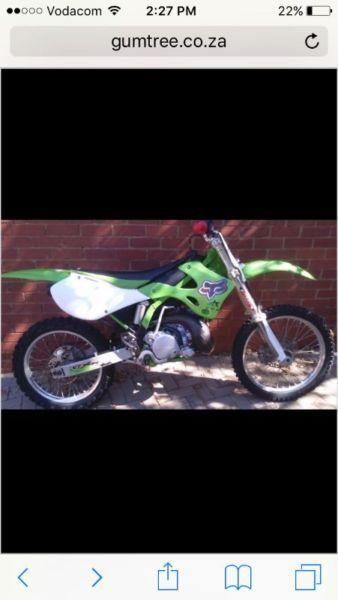 Kawasaki KX 250 great condition