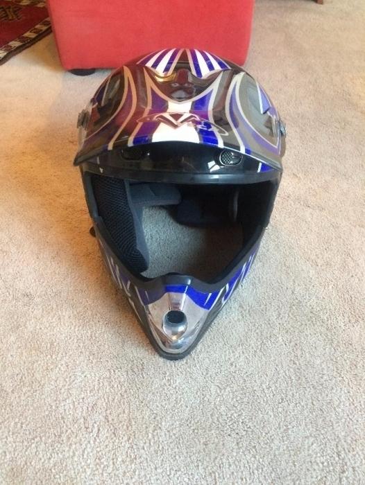 Children's motorcross helmet