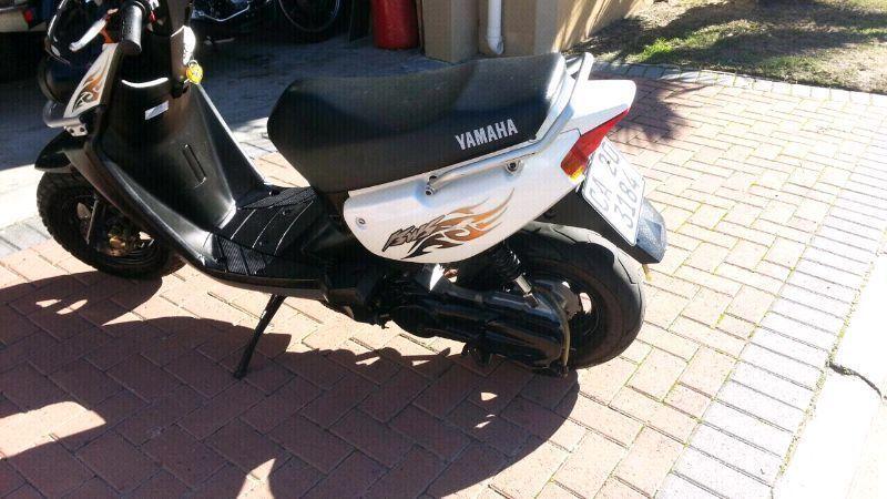 2012 yamaha BWS scooter