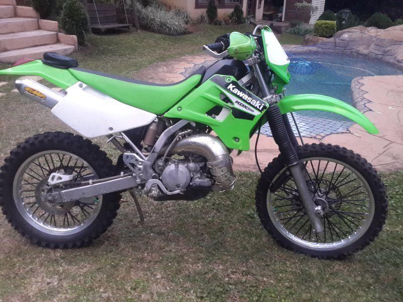 2007/08 Kawasaki kdx 200 for sale