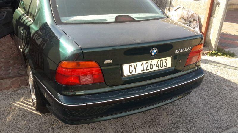 1996 BMW e39 528i swap for 600cc with cash difference