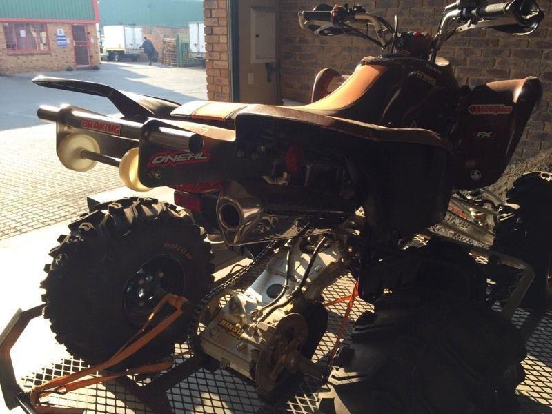 Suzuki Ltz 400 with trailor