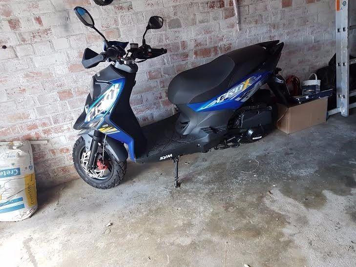 2016 Sym Crox 125cc scooter