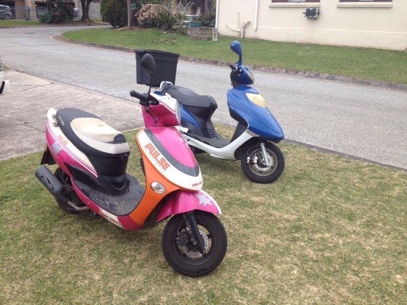 2 scooters for sale