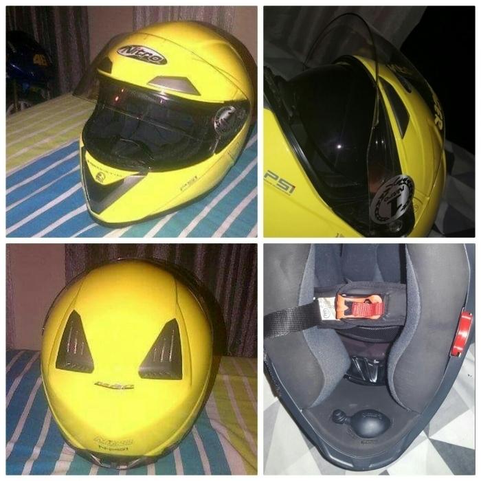 Nitro racing helmet