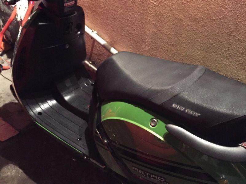 2015 Big Boy 125 scooter. RETRO LIMITED EDITION