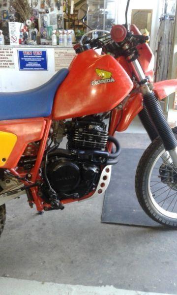 1984 Honda XR500RE in excellent condition includes Roadworthy Certificate