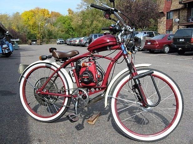Combining engine kits and bicycles?