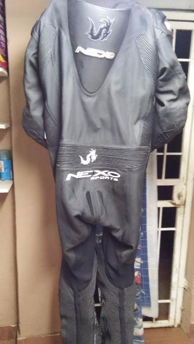 Almost new nexo racing leathers