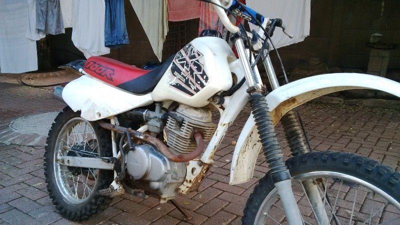 1999 Honda XR100 or WHAT HAVE YOU