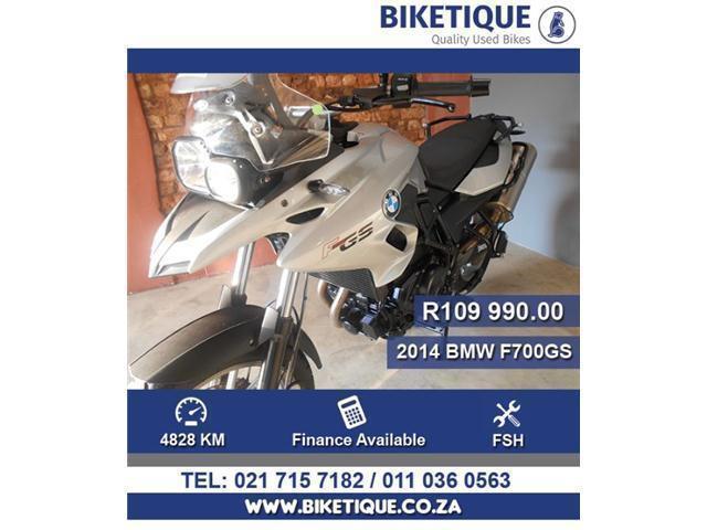 2014 BMW F700GS D/P - Silver Metallic