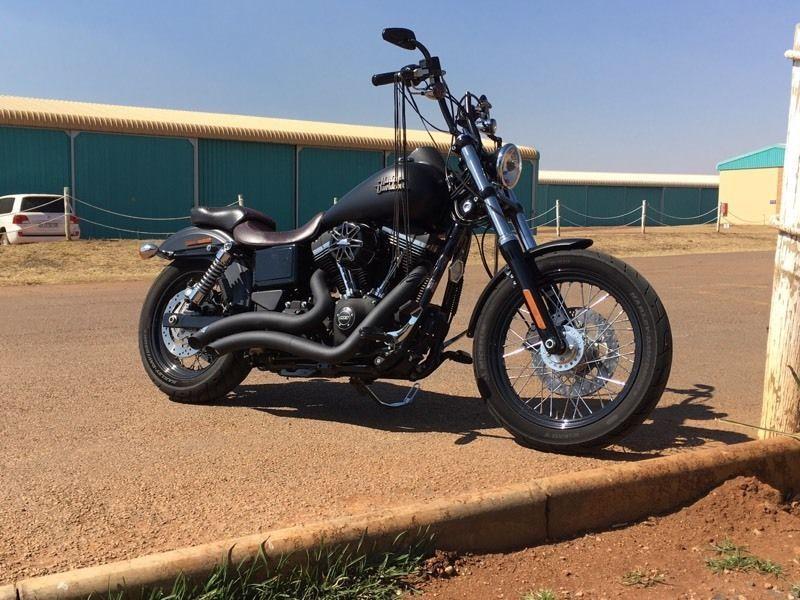Harley Davidson Dyna Streetbob matt black