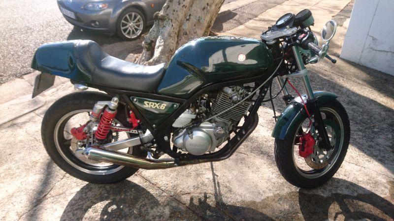Yamaha Tenere and SRX cafe racer for sale