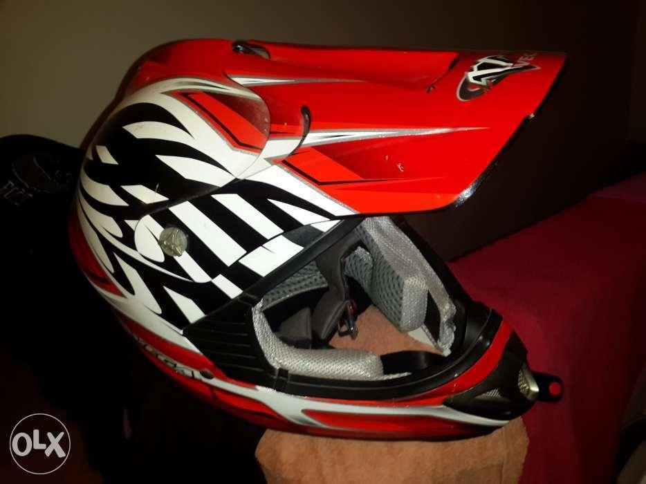 Vega helmet size small and Amya racing gloves for sale