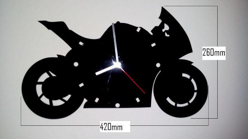 Motorbike clock