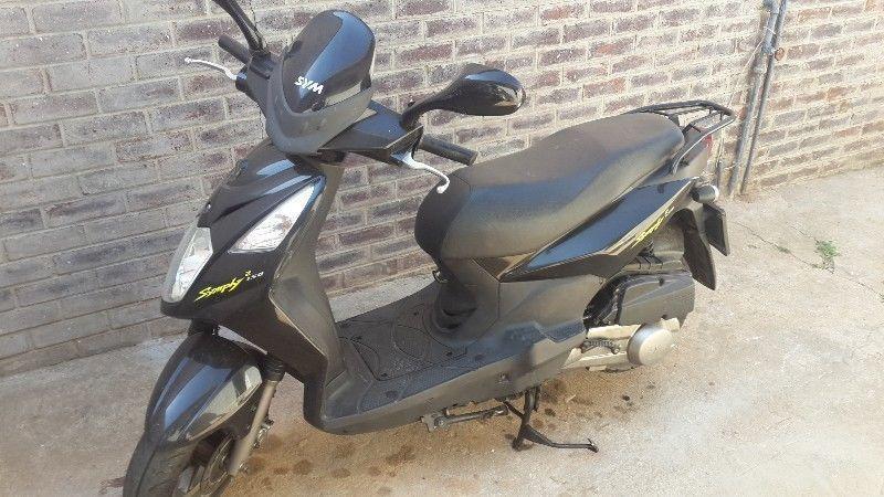 SYM scooter for sale .R4,8 neg