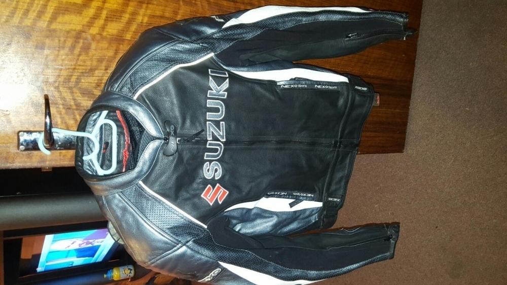 Suzuki GSXR leather jacket