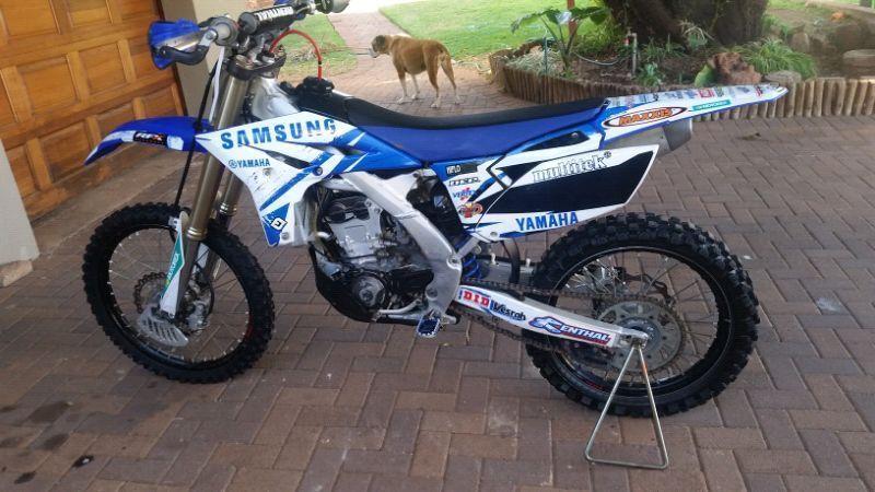 2012 yamaha yz 250f