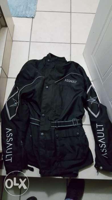 Assault Bike Jacket and Pants with Nitro Boots