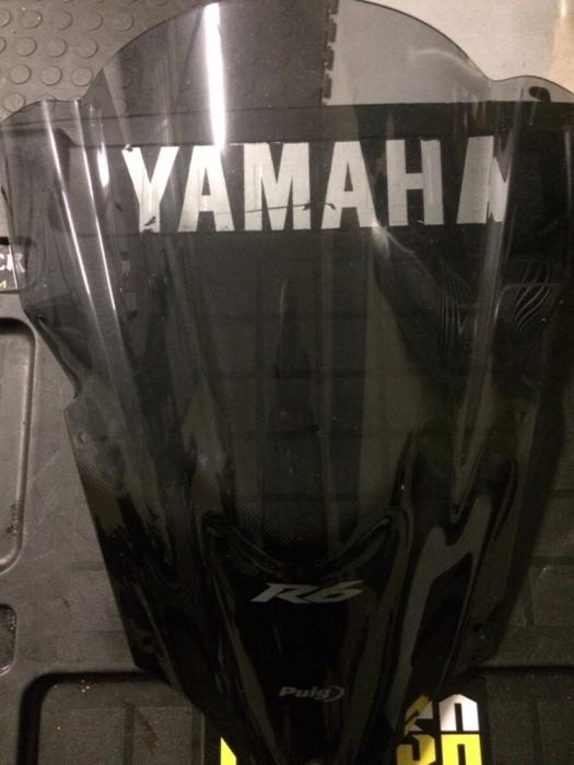 Yamaha R6 Puig double bubble Screen