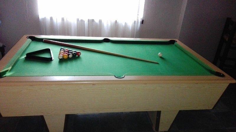 New pool table