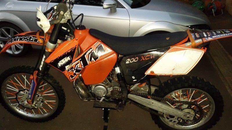 2006 KTM 200 xcw - R22,000