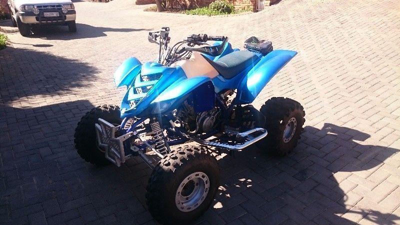 Stripping for spares: Yamaha Raptor 660