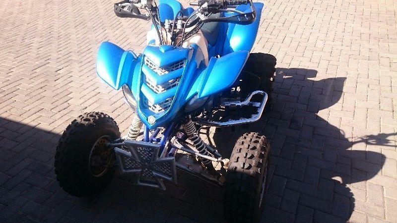 Stripping for spares: Yamaha Raptor 660