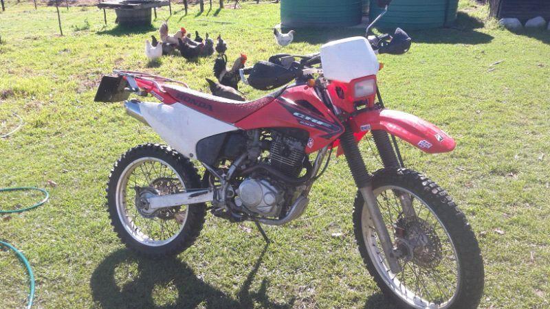 Honda CRF 230 2005 model roadworthy