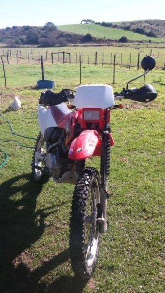 Honda CRF 230 2005 model roadworthy