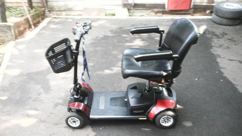 Mobility scooter for the disabled