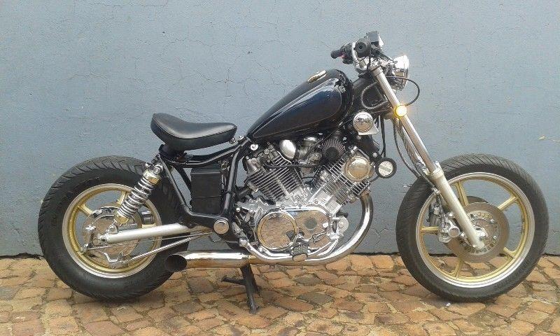 Yamaha Virago 750 Bobber Style Bike For Sale