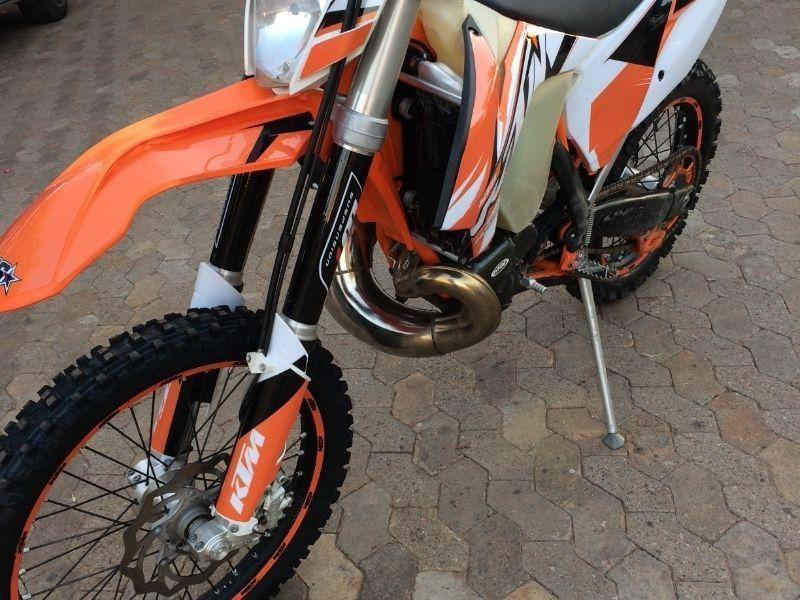 2015 KTM xc-w