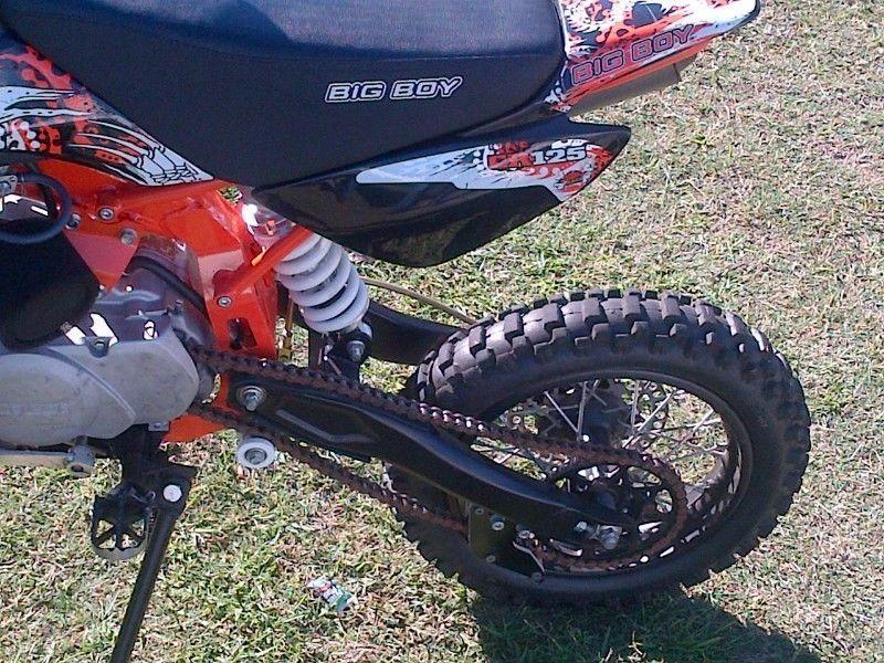 Big Boy 125cc R7300 + Rippa 125cc R5400 pitbike