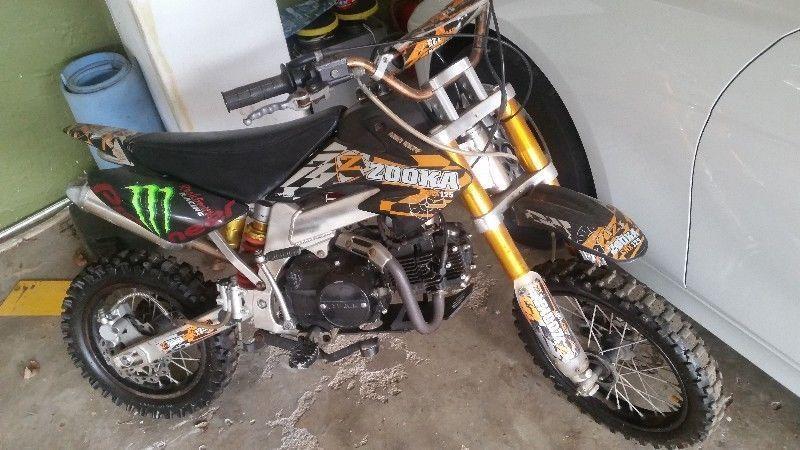URGENT SALE! Big Boy CRX 125 (Full aluminium frame)
