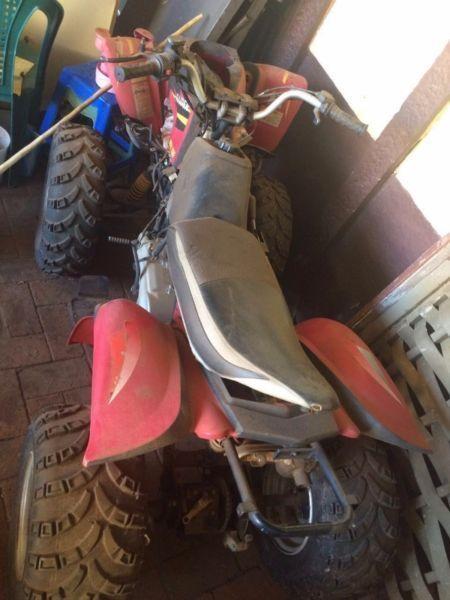 Two raider quads for sale. 150 and 200cc