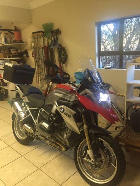 BMW R1200GS LC with 1500km on the clock