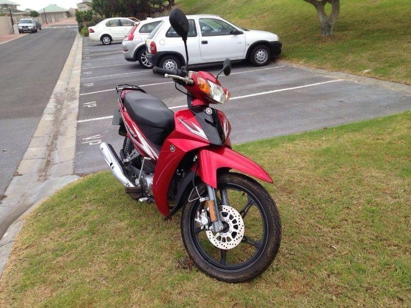 2014 Yamaha Crypton 110cc semi automatic, as brand new, spare key, service book and owners manual