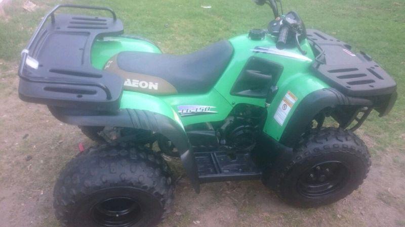 2006 model Kawasaki LG 150 cc Quad bike in very good condition