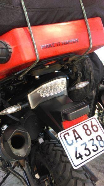 BMW F800GS Extra Fuel Pack
