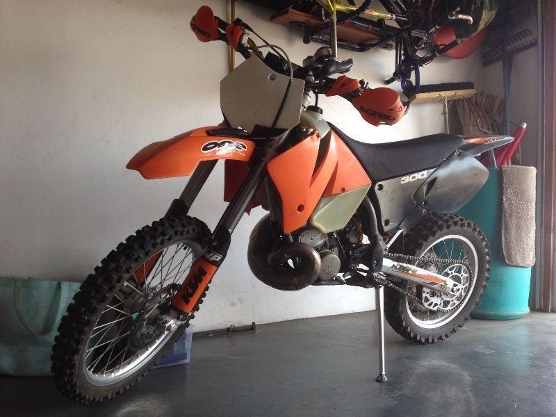 2002 KTM EXC ready to ride