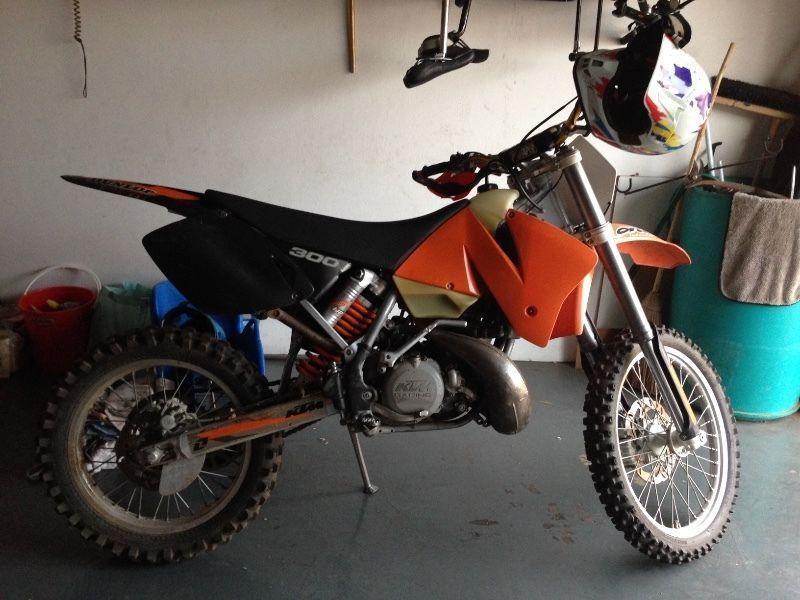 2002 KTM EXC ready to ride